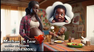 MOTHER IN-LAW SAYS UNBORN BABY IS A DEMON AND MUST BE ABORTED #folklore #tales #folktales