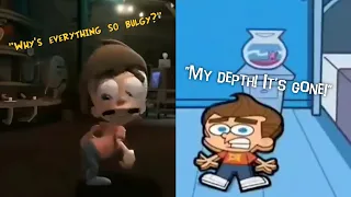 Jimmy Timmy Power Hour but it's only the characters pointing out the animation styles