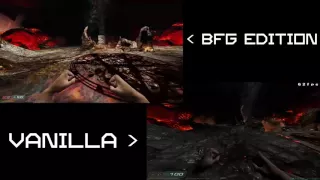Vanilla Doom 3 vs BFG Edition speed comparison