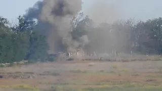 Ополченцы разгромили позиции ВСУ мощными ударами ракет ПТУРС