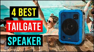 Top 4 Best Tailgate Speaker 2023 | Best Tailgate Speakers - Reviews