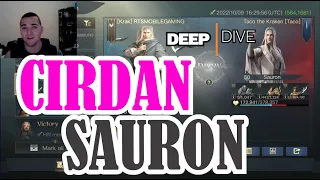 Cirdan vs Sauron Deep Dive - Season 6 - LOTR Rise to War