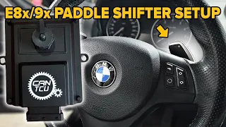 BMW E8X/9X Paddle Shifter CANTCU Setup + Resistance to Ground Conversion