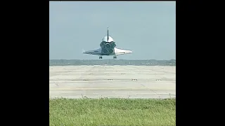Atlantis 25 years landed to Kennedy space center#spacescience