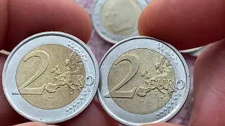 2 euro Belgium 2002 2003 2004 2005 2006 2007 2008 2009 2010 2011 2019