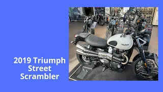 Мотоциклы Триумф - Triumph Street Scrambler 2019