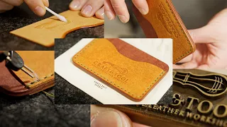 Handmade Leather Wallets with CRAFT&TOOL