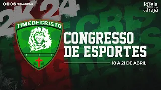 CONGRESSO DE ESPORTES - AO VIVO - 21/04/2024 - 19:30