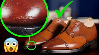 How To Repair a Cut in Leather Shoes | Kirby Allison