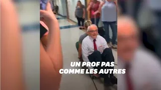 Ce professeur a fait aimer la physique à ses étudiants avec ses expérimentations folles