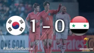 Korea Republic vs Syria (Asian Qualifiers - Road To Russia)