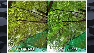 iPhone 13 Pro Max vs Xiaomi Mi 11T Pro Camera Test