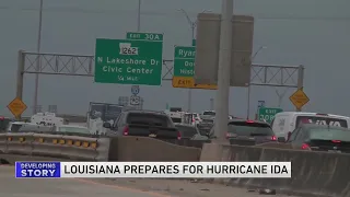 Louisiana prepares for Hurricane Ida as Cat. 4 storm approaches