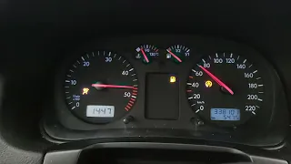 Golf 4 1.9 TDI 90HP 0-150km/h acceleration