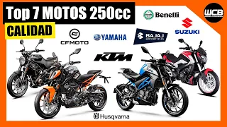 Top 7 Las MEJORES MOTOS 250cc 2024 🇲🇽 | Menos de 100k MXN