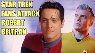 STAR TREK "Fans" Attack Robert Beltran !