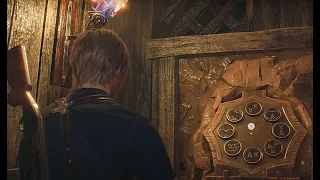 Resident Evil 4 Remake Cave Door Puzzle Solved