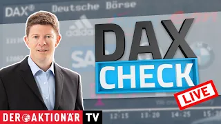 DAX-Check LIVE: US-Techrally unterstützt + Covestro, Dt. Bank, Dt. Börse, Telekom, Mercedes-Benz,RWE