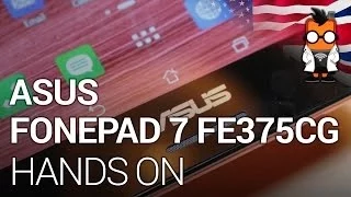 ASUS Fonepad 7 FE37CG Hands On at Computex 2014