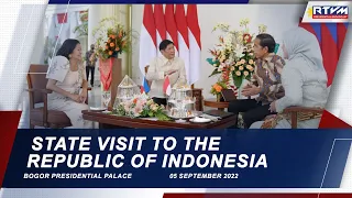 State Visit of President Ferdinand R. Marcos Jr. to the Republic of Indonesia 9/5/2022