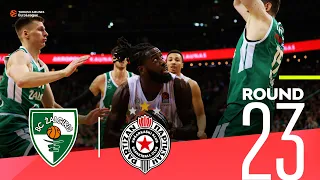 Partizan takes huge win in Kaunas! | Round 23, Highlights | Turkish Airlines EuroLeague