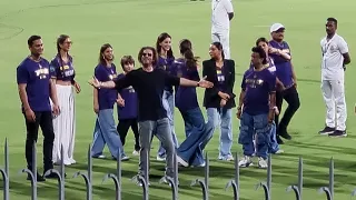 Shah Rukh Khan took a victory lap around the MA Chidambaram Stadium || IPL Final 2024