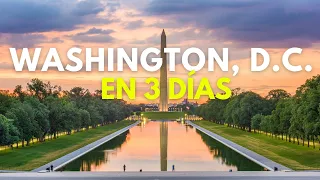 WASHINGTON, D.C en 3 días ⭐ GUÍA COMPLETA 🇺🇸