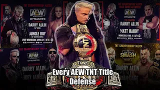 Darby Allin || Every AEW TNT Title Defense