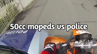 50cc Mopeds VS Police Chase Getaway #2