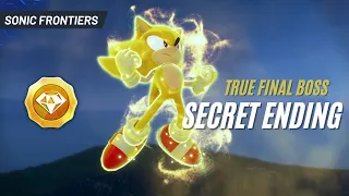 Sonic Frontiers | True Final Boss | Secret Ending | All Final Scenes