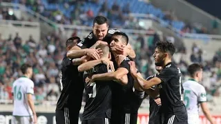 Omonia 1 - 4 Qarabag qısa İcmal // Omoniya 1 - 4 Qarabağ qısa icmalı ( Bütün Qollar və Qisa İcmal