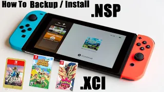 How To Dump/Backup Your Nintendo Switch Games .NSP .XCI (NXDumpTool)