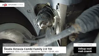 Škoda Octavia Combi Family 2 0 TDI - TEHNIČNO STANJE VOZILA