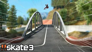 The NEW Double Bridge Gap in Skate 3…