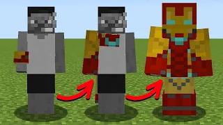 working iron man suit in minecraft