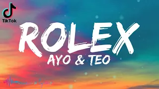 Ayo & Teo - Rolex / Rollie (Lyrics) | I just want a rollie rollie | TikTok Song | Rolex TikTok