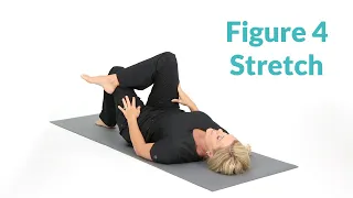 Figure 4 (Piriformis) Stretch for Sciatica Pain