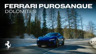 The Ferrari Purosangue - The Last Winter Thrill