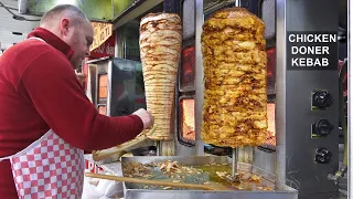 Turkish Chicken Doner Kebab 40 Kilograms Marination Recipe And How To Make it From Start To Finish