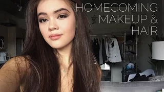 Homecoming Makeup and Hair | viviannnv