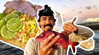 Catch and Cook / Guava Grilled Goatfish and Lizardfish / Hawaii Lure Fishing S3.E12