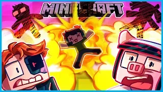 Minecraft but if ONE person dies we ALL die... ep 1