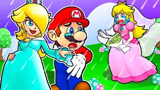 Mario Betrays Peach To Follow His New Lover? - Mario & Peach Sad Love Story - Super Mario Animation