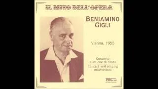 Beniamino Gigli's Singing Masterclass - Vienna, 1955 - Part One