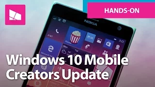 Windows 10 Mobile Creators Update - Official Release Demo