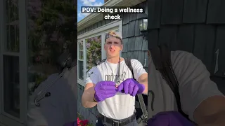 POV: Doing a wellness check