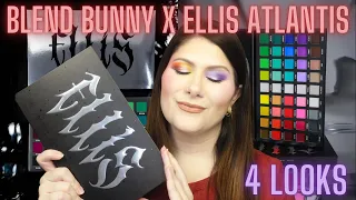 BLEND BUNNY X ELLIS ATLANTIS | 4 LOOKS + SWATCHES + REVIEW