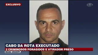 POLÍCIA PROCURA OUTROS DOIS BANDIDOS QUE MATARAM PM DA ROTA | BRASIL URGENTE