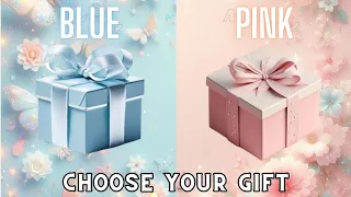 Choose your gift 🎁💝🤮||2 gift box challenge|Pink & Blue #giftboxchallenge#chooseyourgift #pinkvsblue