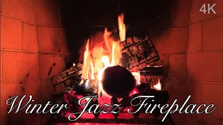 Jazz Fireplace - Winter Jazz, Piano and Strings